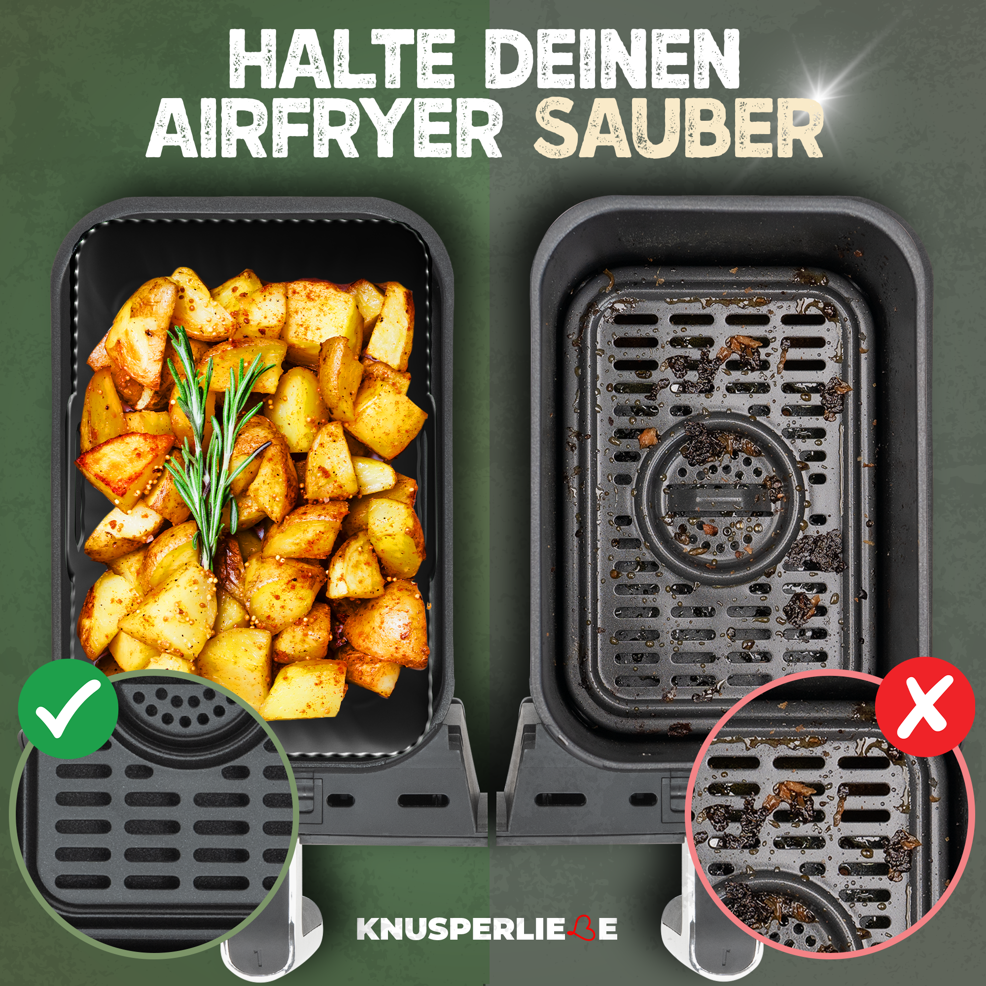 Ninja Heißluftfritteuse Zubehör Set XXL