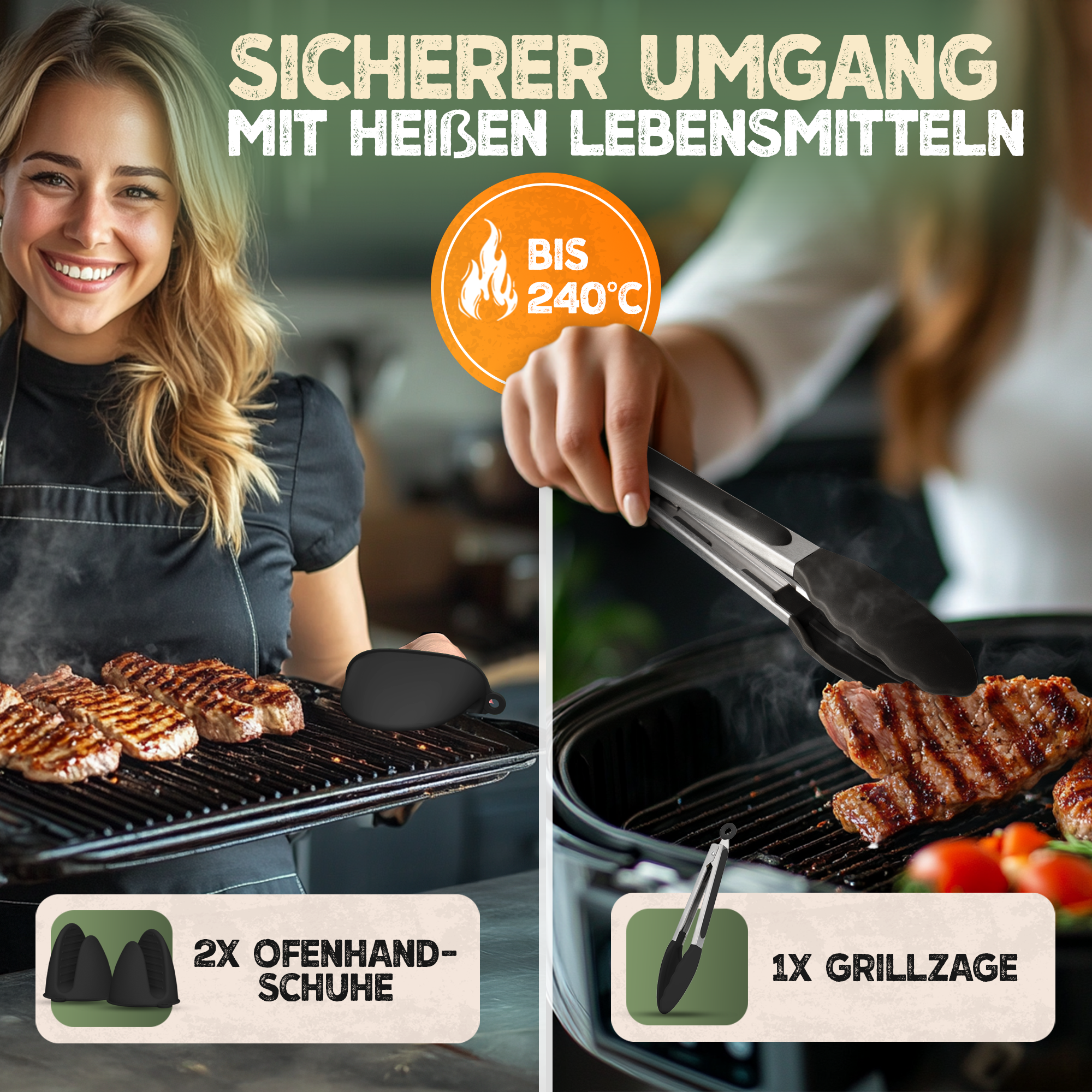 Ninja Heißluftfritteuse Zubehör Set XXL