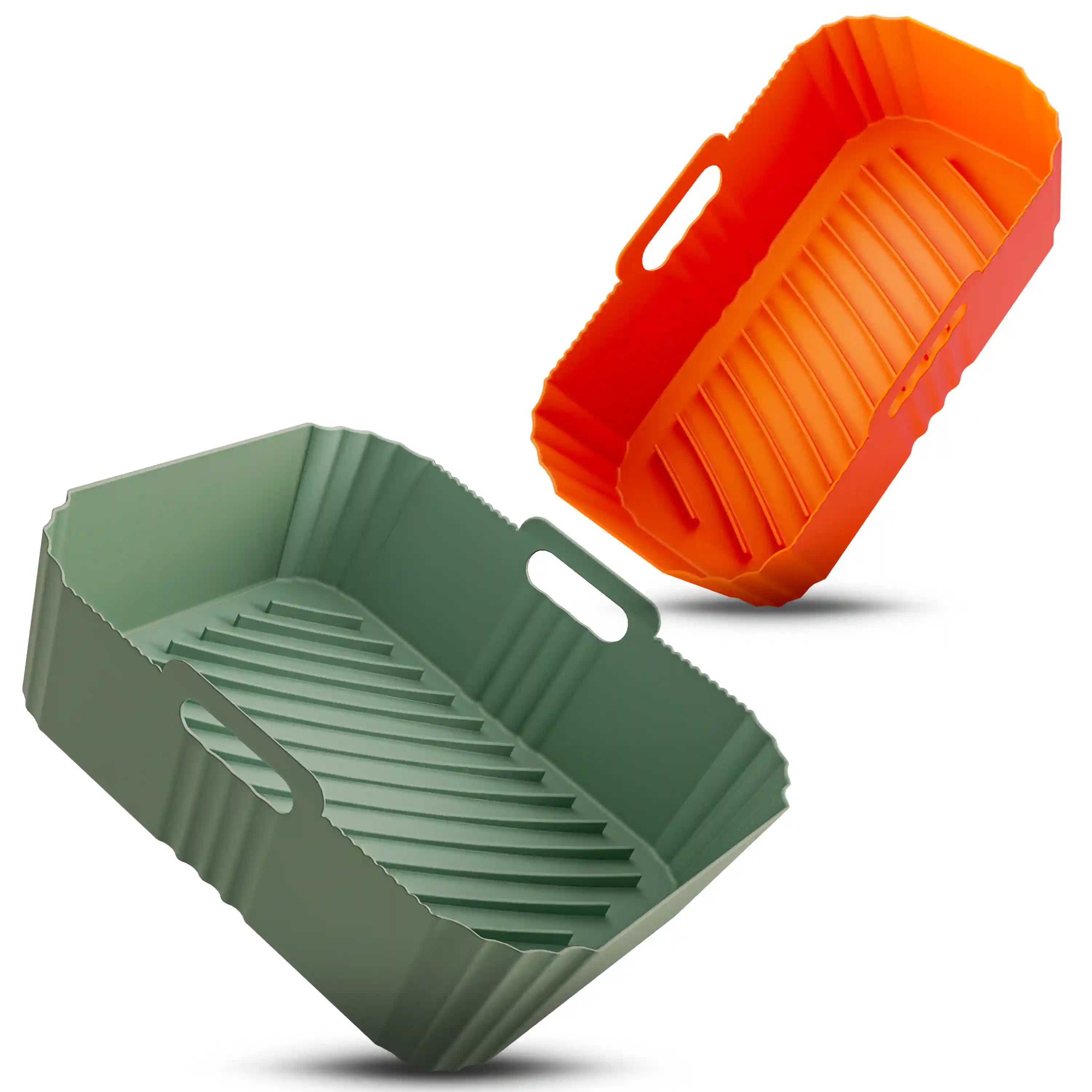 2er Set Silikonform Philips Dual Basket Airfryer 3000 & 5000 Serie