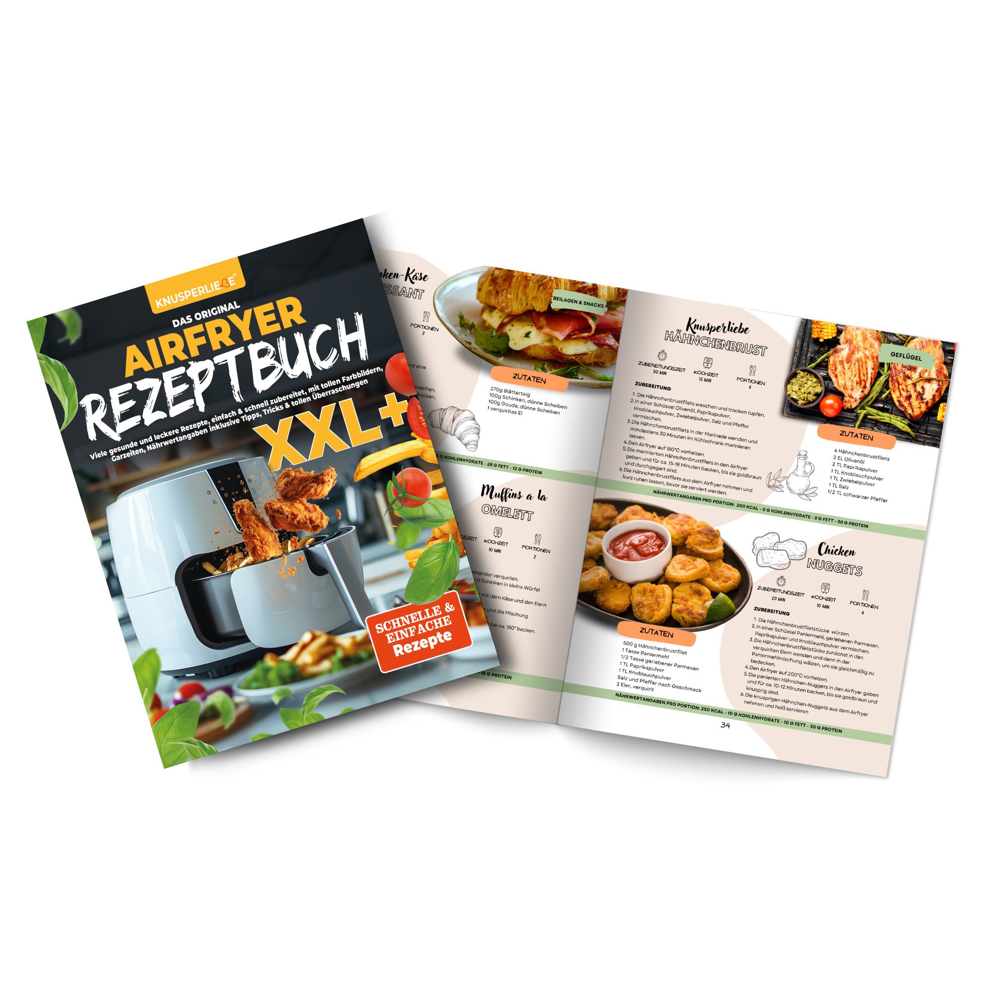 Das Orginal Airfryer Rezeptbuch