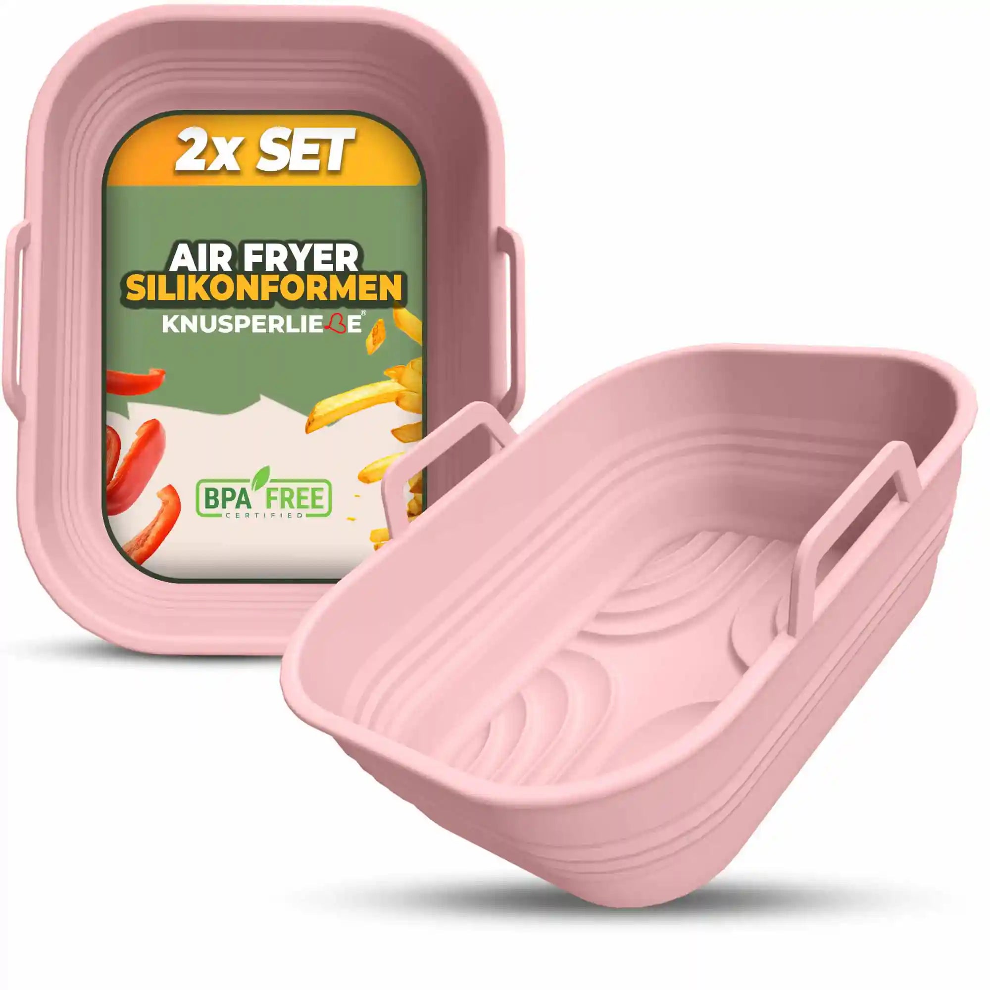 2er Set Silikonform Faltbar für Dual Zone