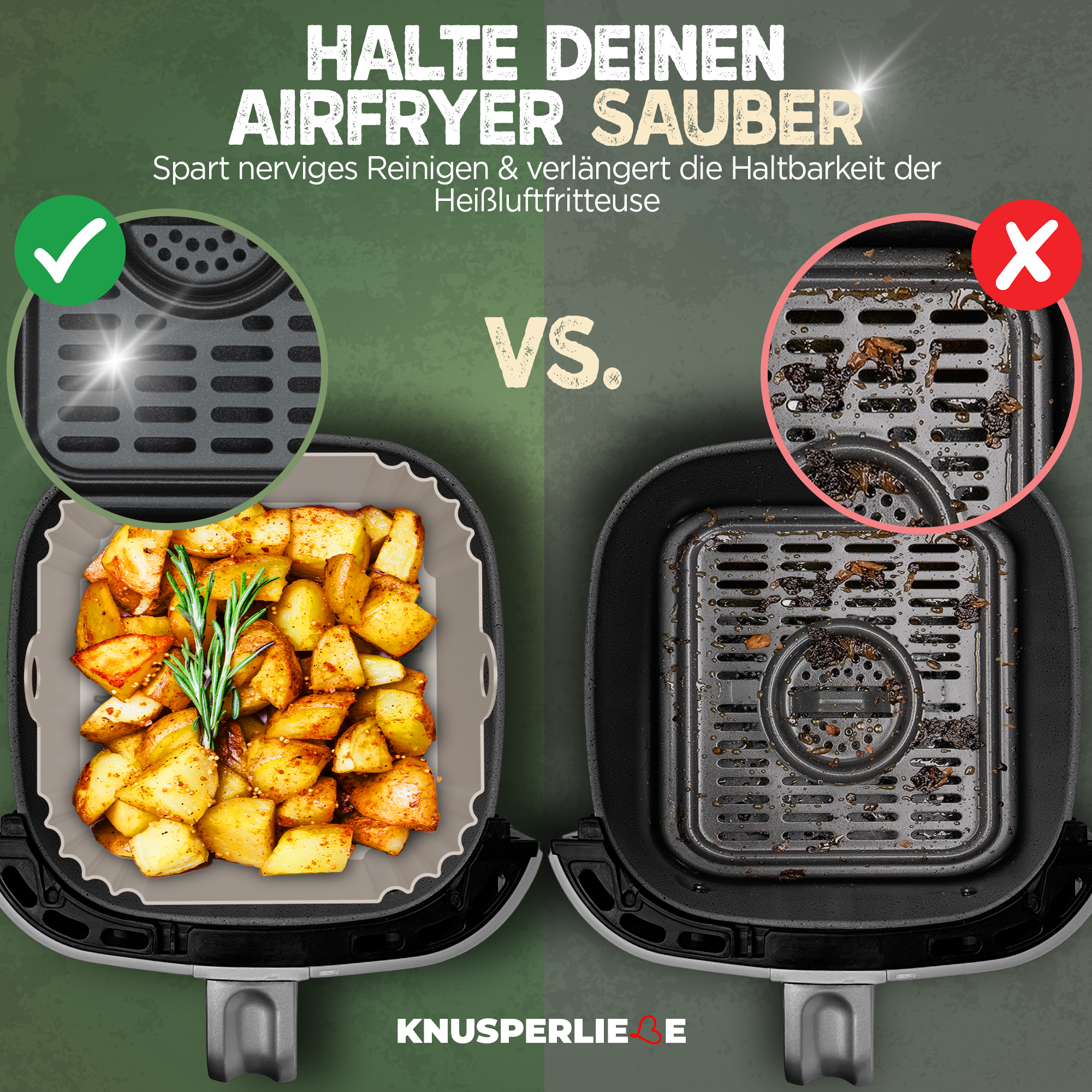 3er SET Silikonformen