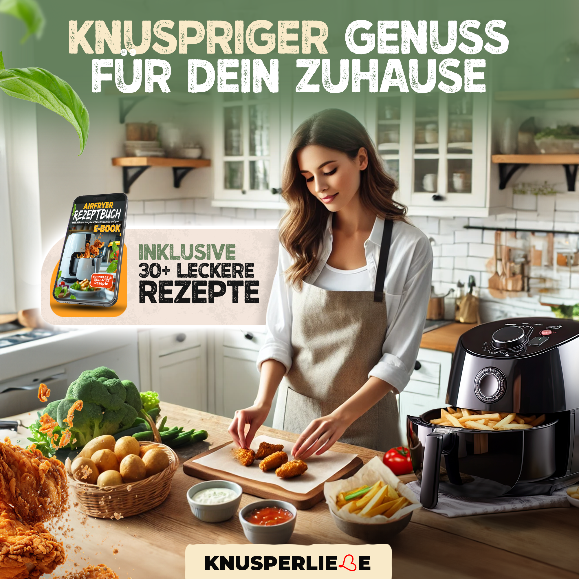 Airfryer Backpapier rund