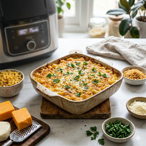Cremige Airfryer Mac & Cheese – Der virale TikTok-Comfort-Trend