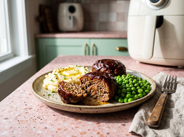 Saftige Mini-Hackbraten aus dem Airfryer – Familienhit in 20 Min