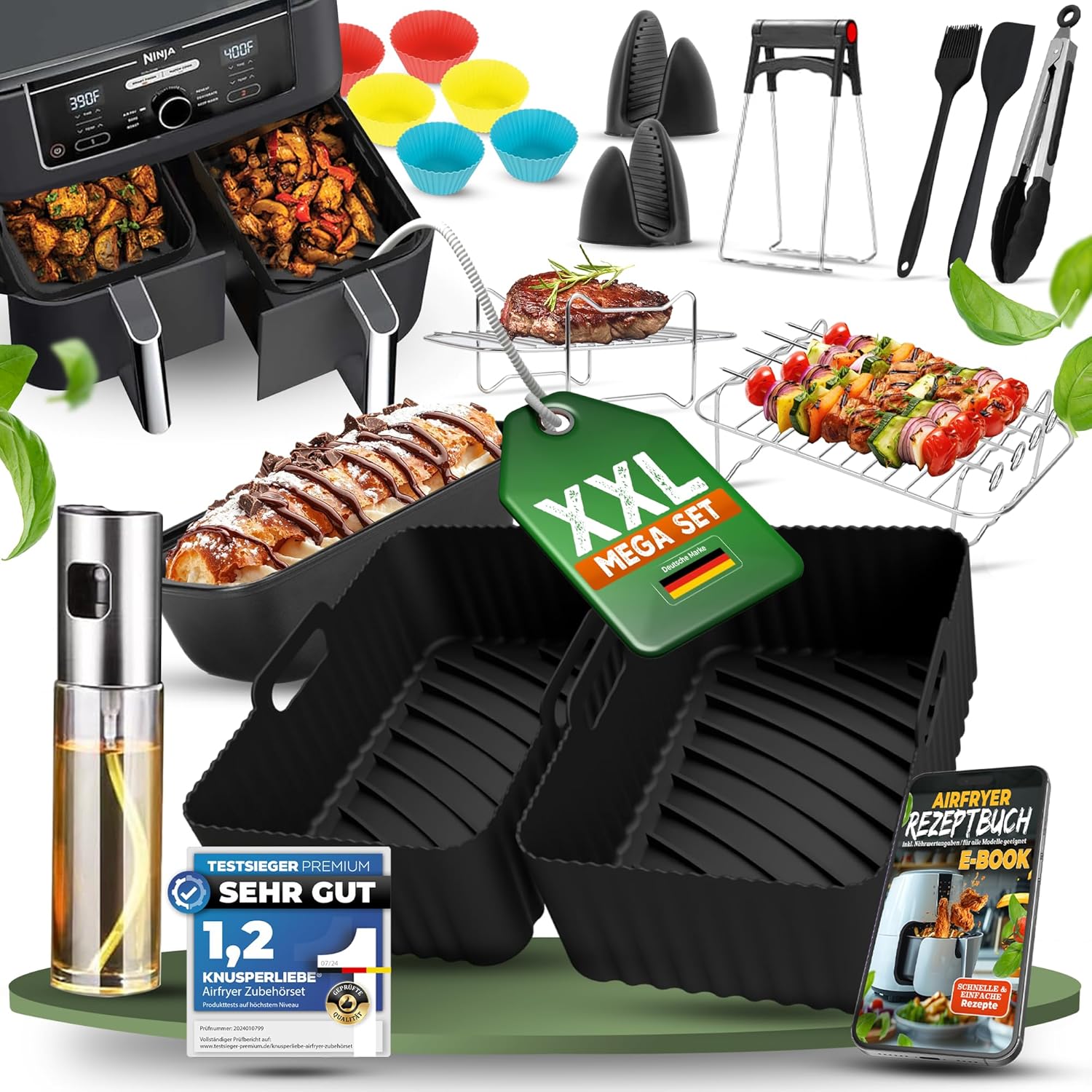 Ninja Heißluftfritteuse Zubehör Set XXL