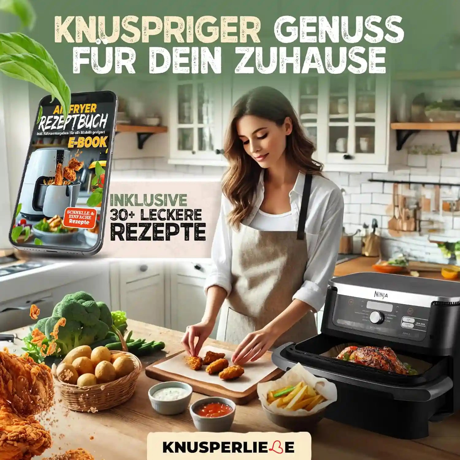 Backpapier für Großkammern Heißluftfritteusen