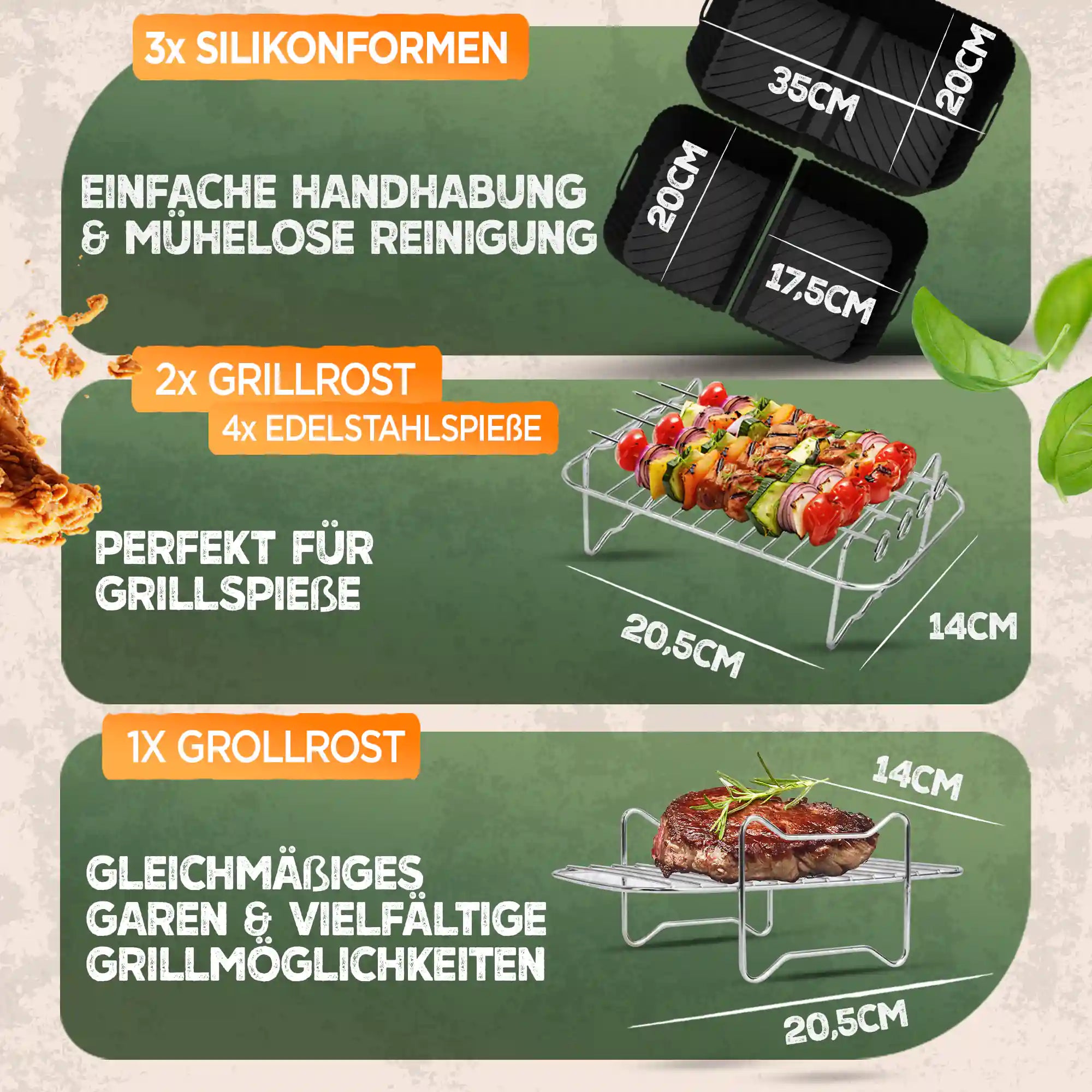 XXL Zubehör-Set Ninja Flexdrawer AF500
