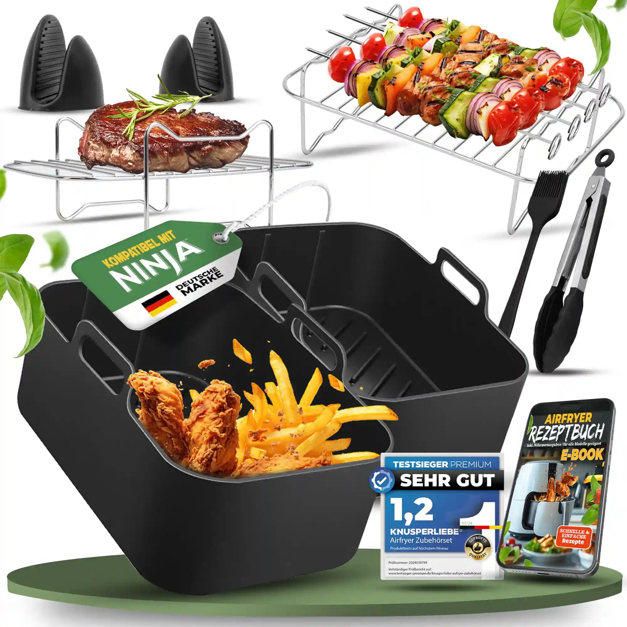 XL Zubehör-Set für Ninja Foodi 12tlg.