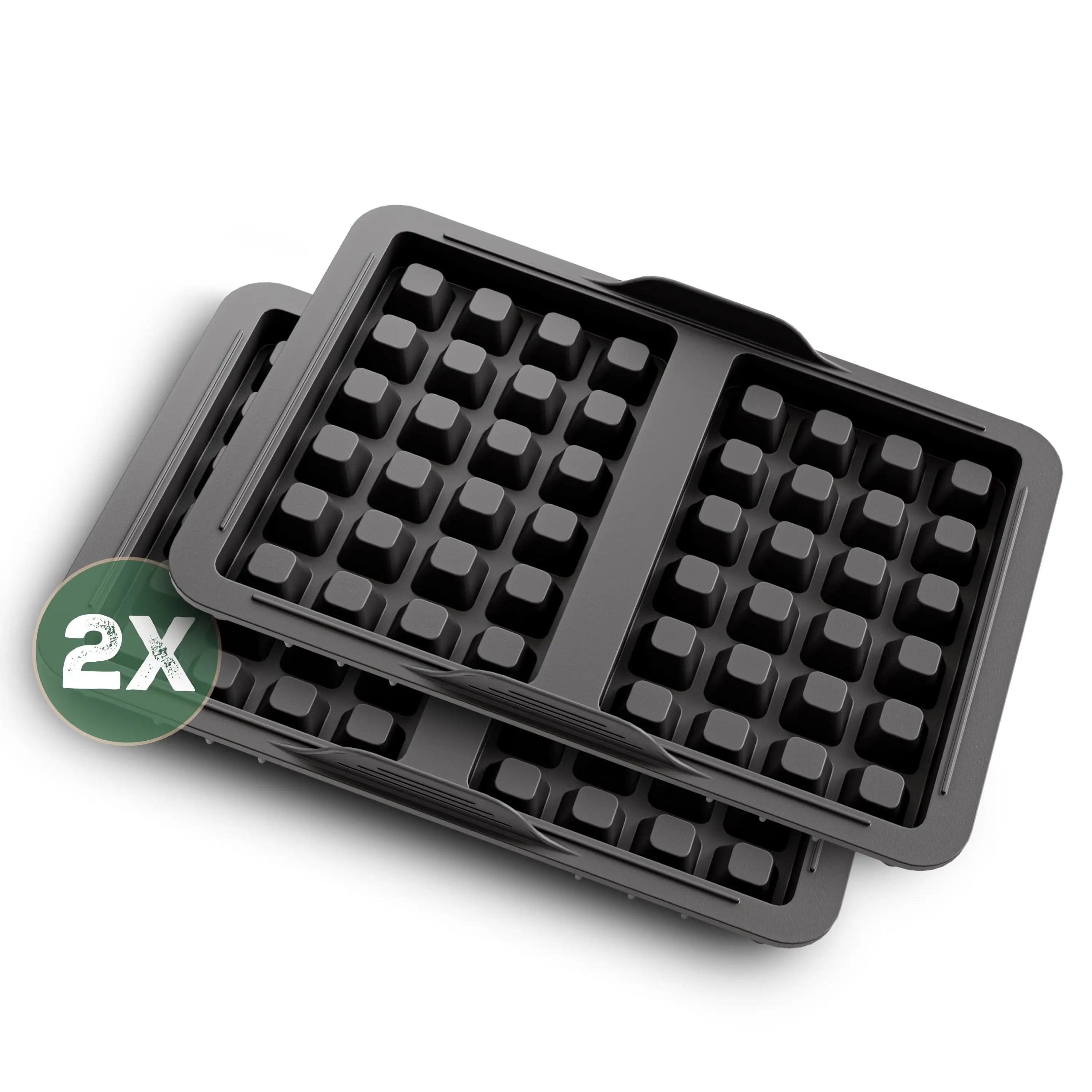 Waffeleinsatz für alle Heißluftfritteusen aus BPA-Freiem Silikon