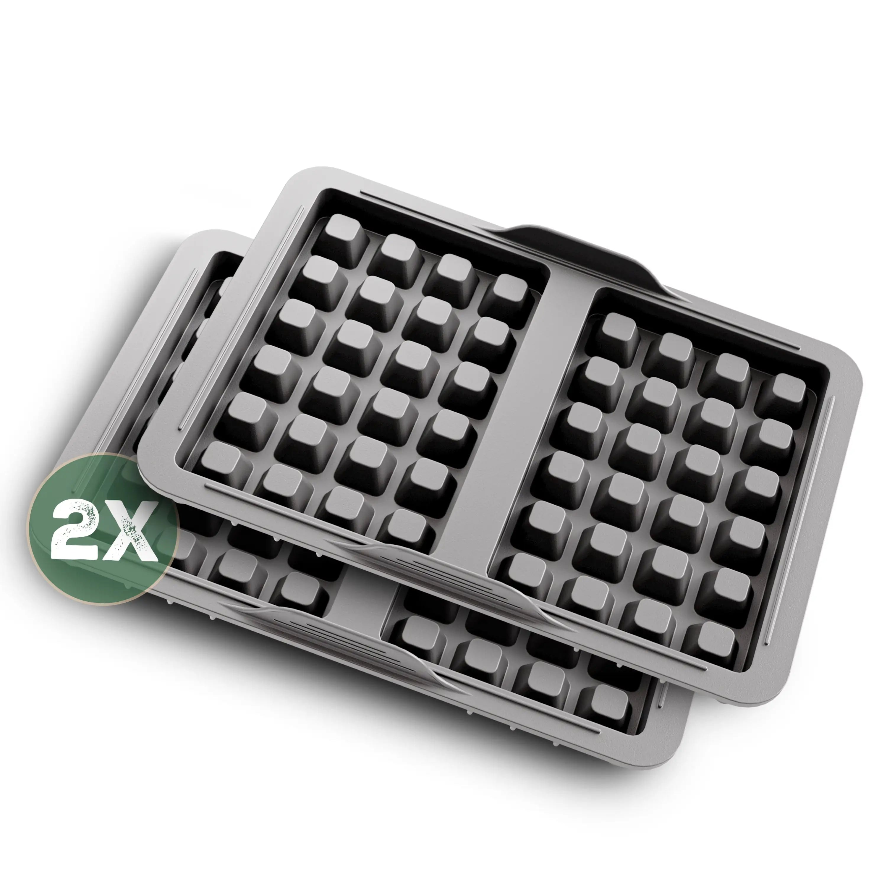 Waffeleinsatz für alle Heißluftfritteusen aus BPA-Freiem Silikon