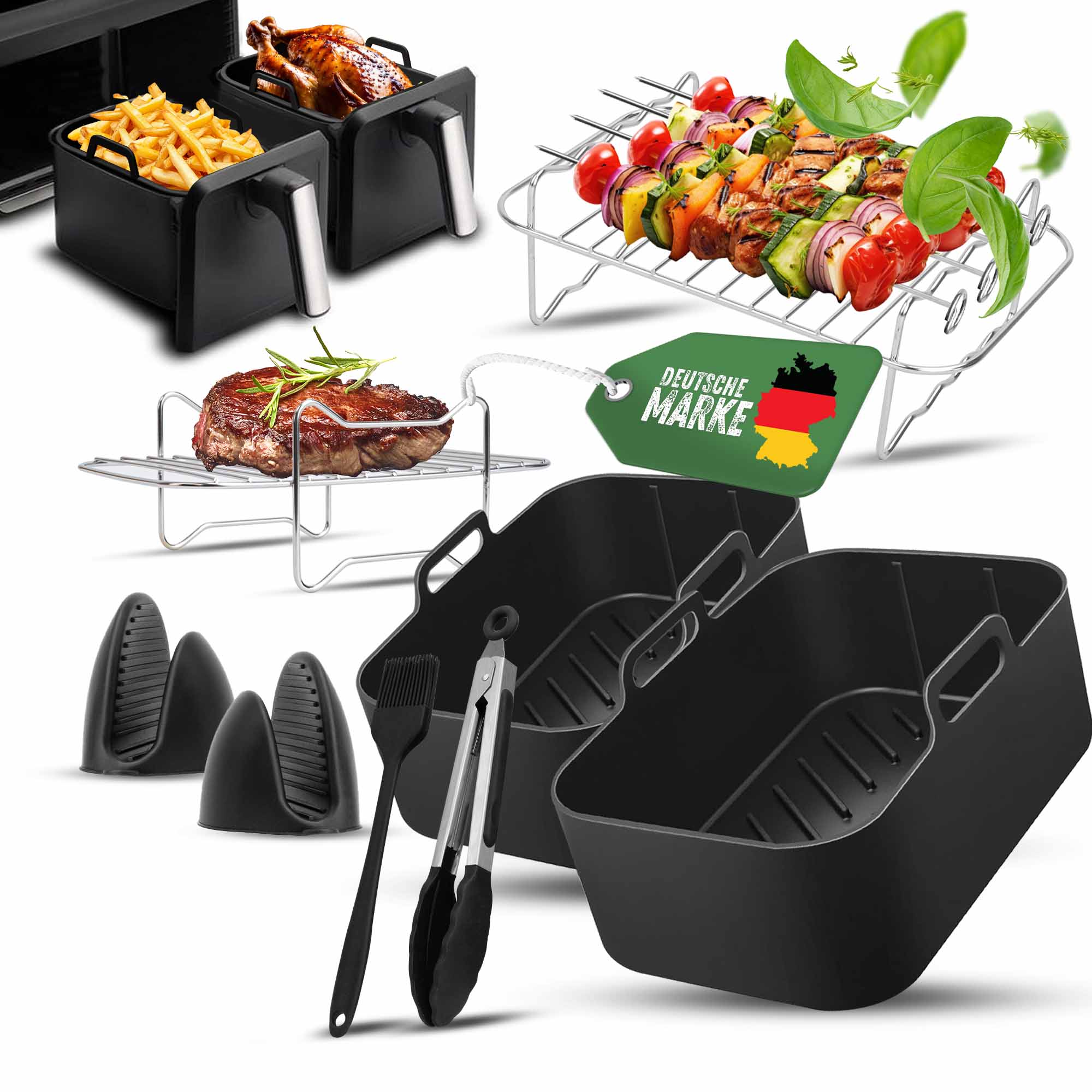 XL Zubehör-Set für Ninja Foodi 12tlg.