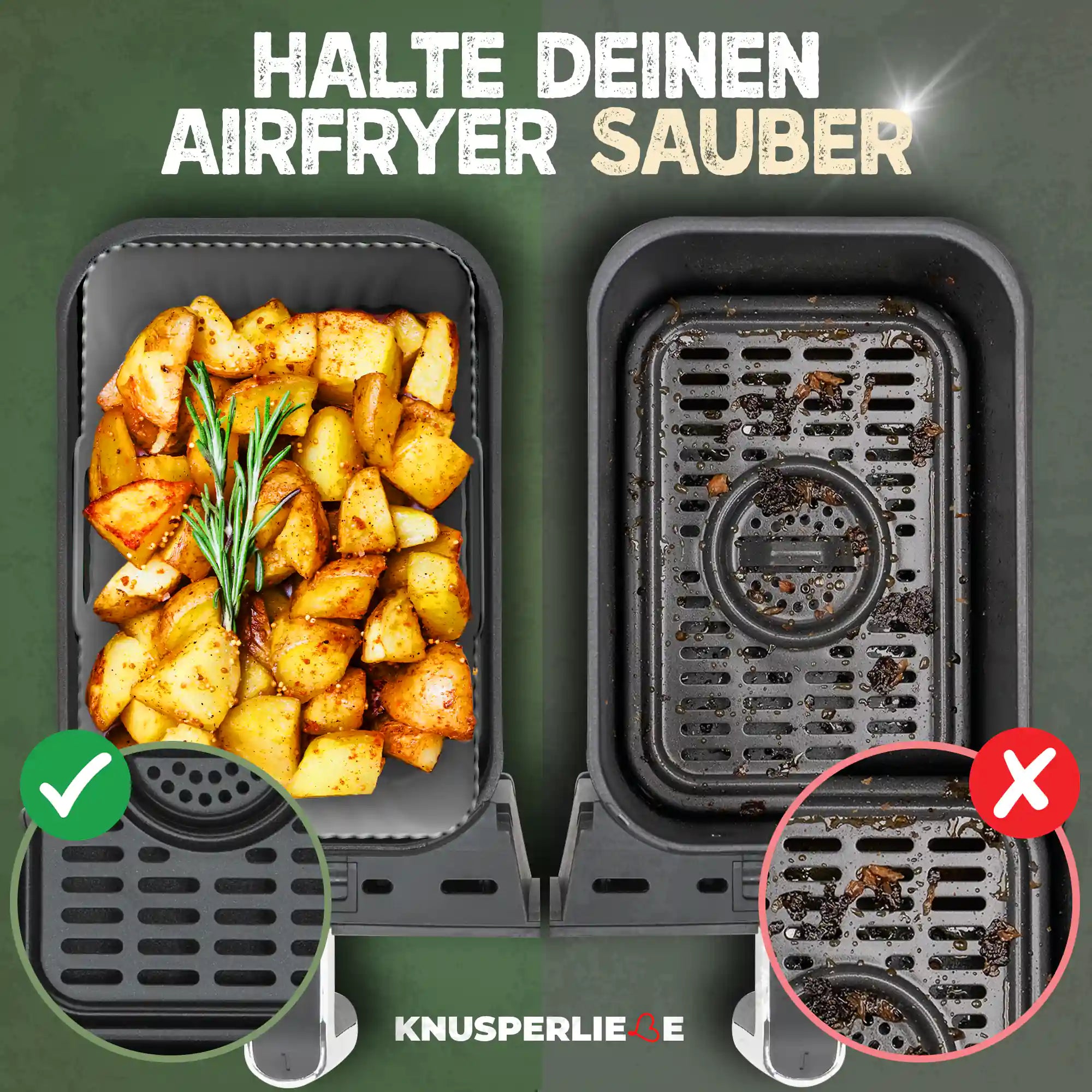 2er Set Silikonformen - Dual Zone
