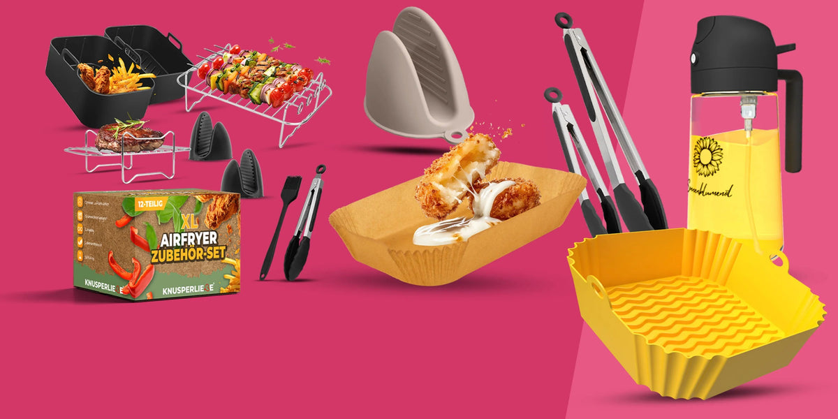 Airfryer Zubehör von KNUSPERLIEBE – alle Produkte