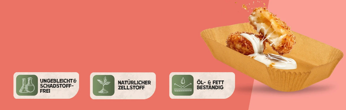Airfryer Backpapier von KNUSPERLIEBE